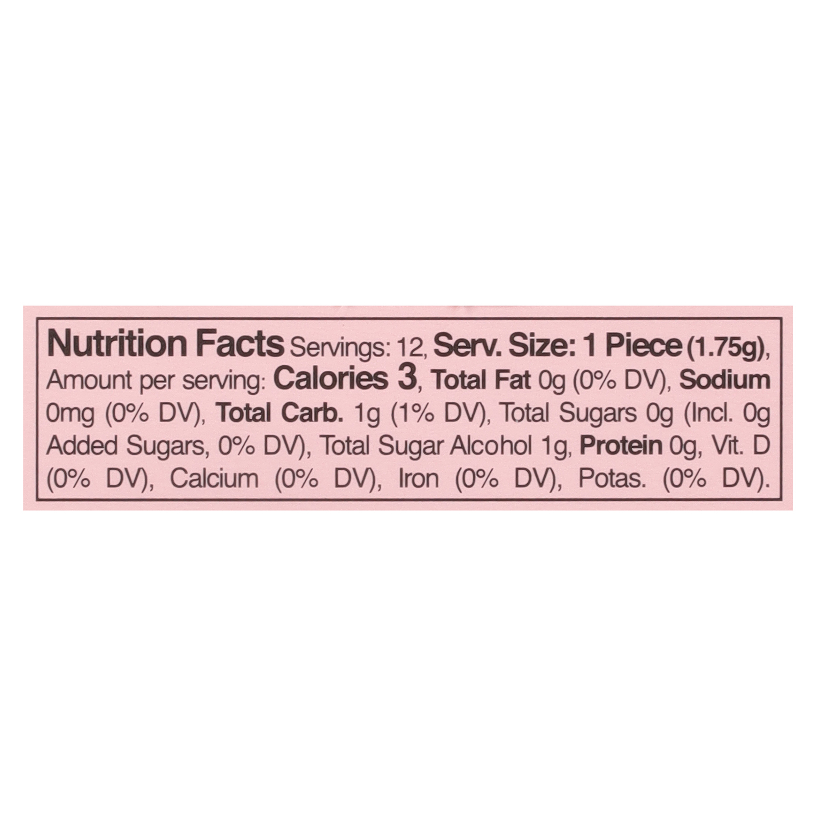 Refresh Gum - Gum Raspberry - Case Of 12-12 Count - Image 2