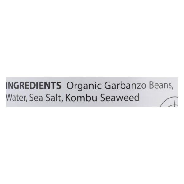 Eden Foods Organic Garbanzo Bean - Case Of 6 - 108 Oz. - Image 2