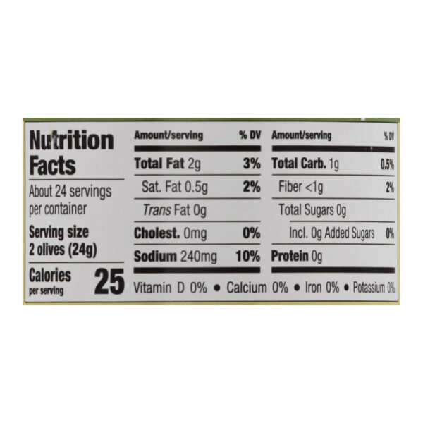 Mezzetta Italian Castelvetrano Whole Green Olives - Case Of 6 - 10 Oz. - Image 2