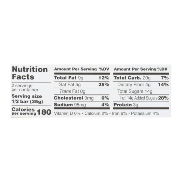 Taza Chocolate Stone Ground Organic Dark Chocolate Bar - Toffee Almond And Sea Salt - Case Of 10 - 2.5 Oz. - Image 2