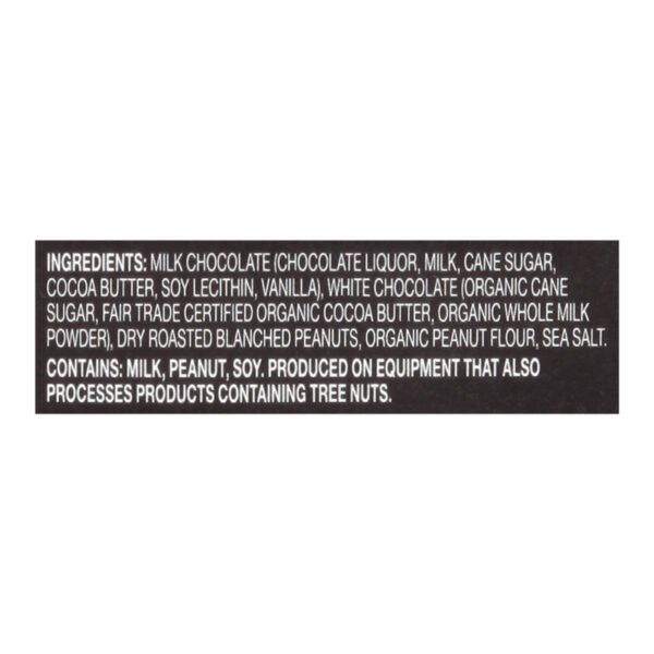 Endangered Species Chocolate - Chocolate Bar Milk Peanut Butter Fdg Carbu - Case Of 12-3 Oz - Image 2