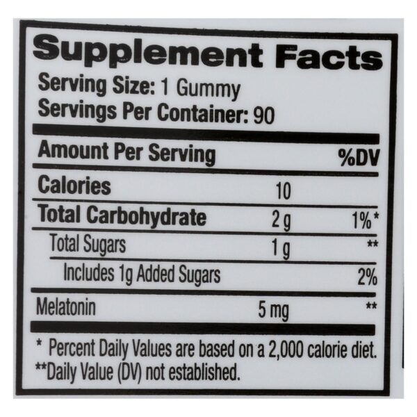 Natrol - Melatonin Gummies 5 Mg - 1 Each - 90 Ct - Image 2