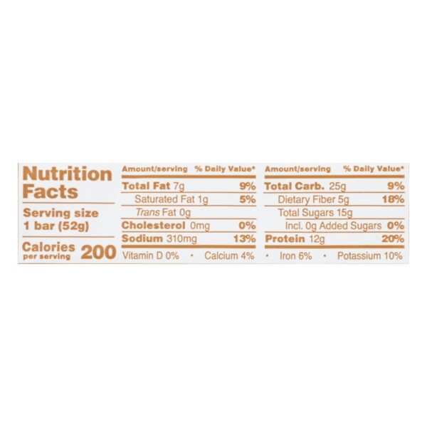 Rxbar - Protein Bar - Peanut Butter - Case Of 12 - 1.83 Oz. - Image 2