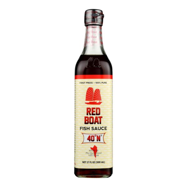 Red Boat Fish Sauce's Primary Ingredient  - Case Of 12 - 17 Oz - Image 2