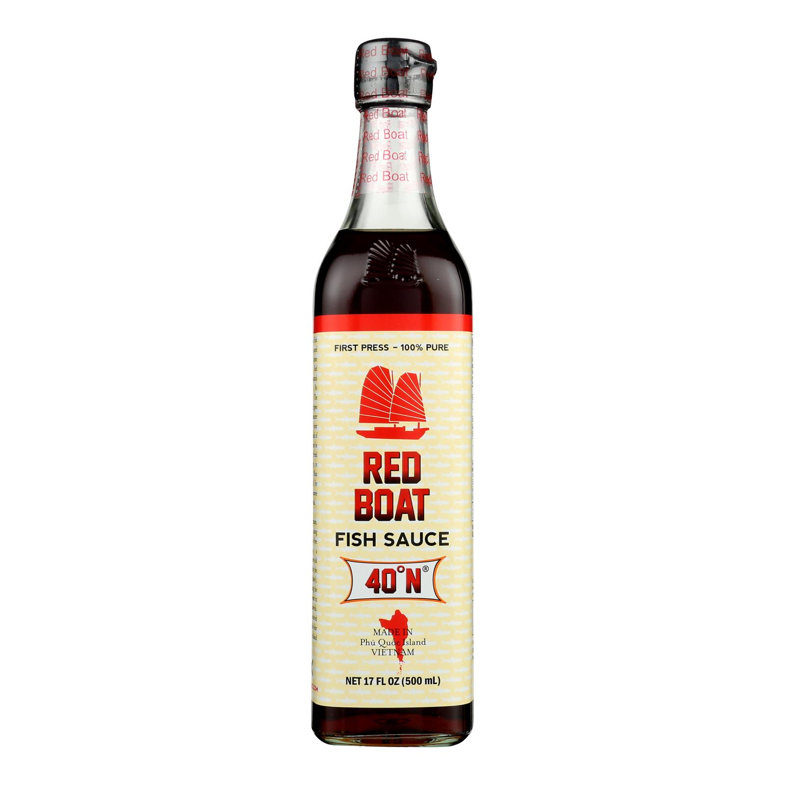 Red Boat Fish Sauce's Primary Ingredient  - Case Of 12 - 17 Oz - Image 2