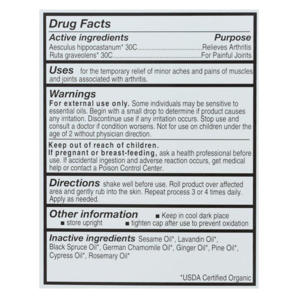 Forces Of Nature - Joint Pain Mngmnt - 1 Each - 4 Ml - Image 2