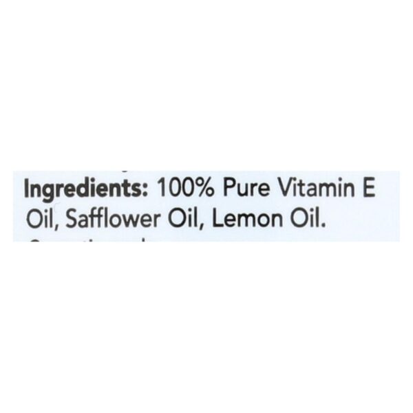 Hobe Labs Naturals Vitamin E Oil - 2 Fl Oz - Image 2