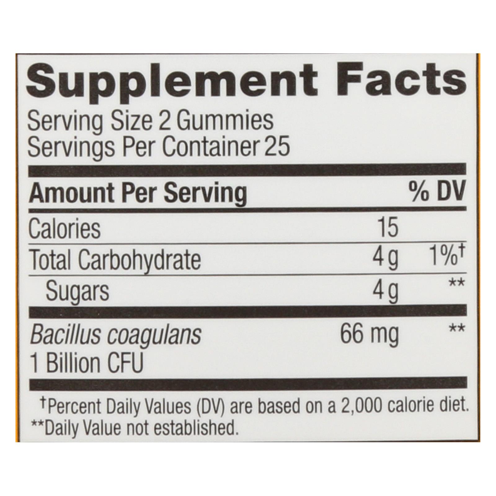 Olly - Supp Probiotic Tropical Mango - 1 Each - 50 Ct - Image 2