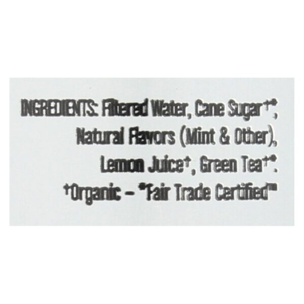 Steaz Lightly Sweetened Green Tea - Mint - Case Of 12 - 16 Fl Oz. - Image 2