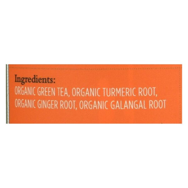 Paromi Tea - Green Tumeric Ginger - Cs Of 6-15 Ct - Image 2