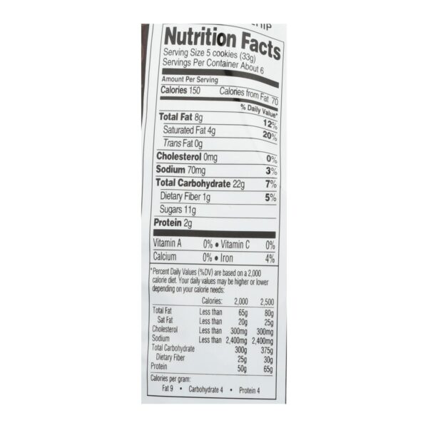 Newman's Own Organics Double Chocolate Chip Cookies - Organic - Case Of 6 - 7 Oz. - Image 2