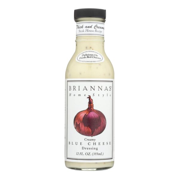 Brianna's - Salad Dressing - Creamy Blue Cheese - Case Of 6 - 12 Fl Oz. - Image 2