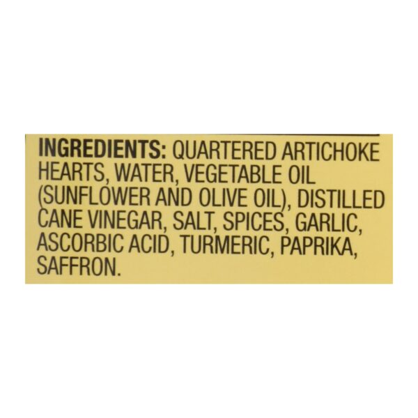 Reese Marinated Artichoke Hearts - Quartered - Case Of 12 - 12 Oz. - Image 2