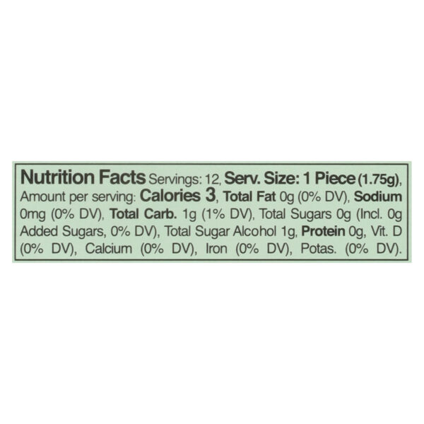 Refresh Gum - Gum Garden Mint - Case Of 12-12 Count - Image 2