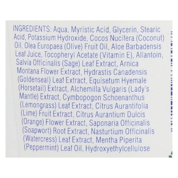Kiss My Face Moisture Shave Cool Mint - 11 Fl Oz - Image 2