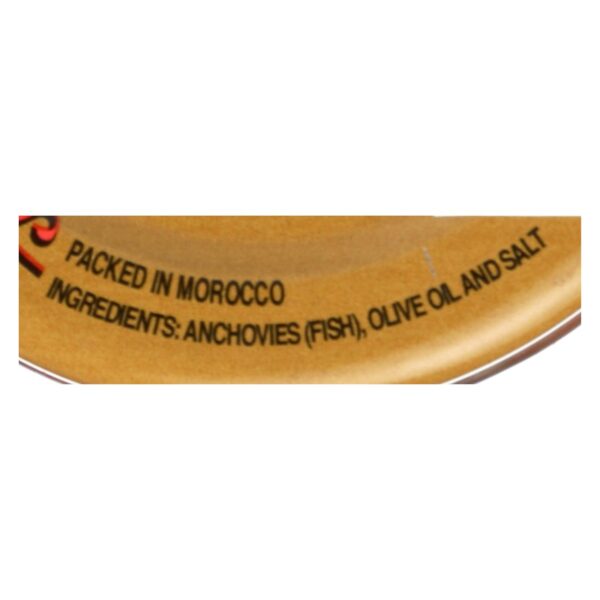 Bellino Anchovies - Oil - Flat - Case Of 12 - 4.25 Oz - Image 2