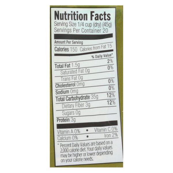Lundberg Family Farms Organic Brown Long Grain Rice - Case Of 6 - 2 Lb. - Image 2
