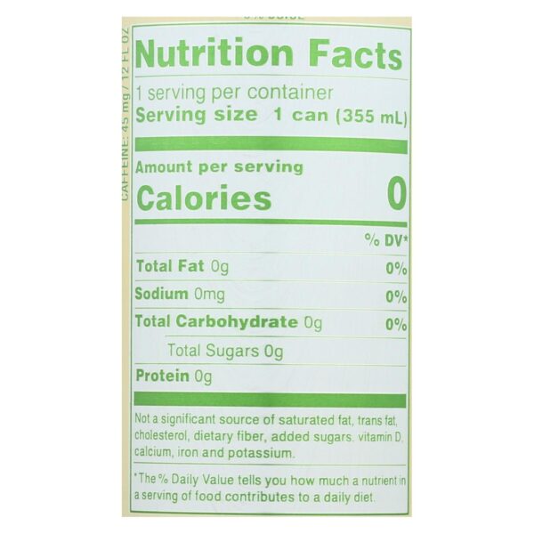 Zevia - Tea Black Peach - Case Of 12 - 12 Fz - Image 2