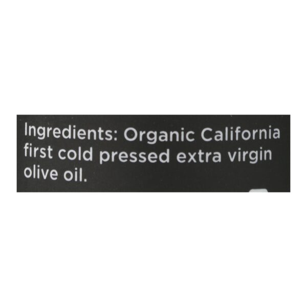 O Olive Oil - 100% Organic Extra Virgin Olive Oil - Case Of 6 - 8.5 Fl Oz - Image 2