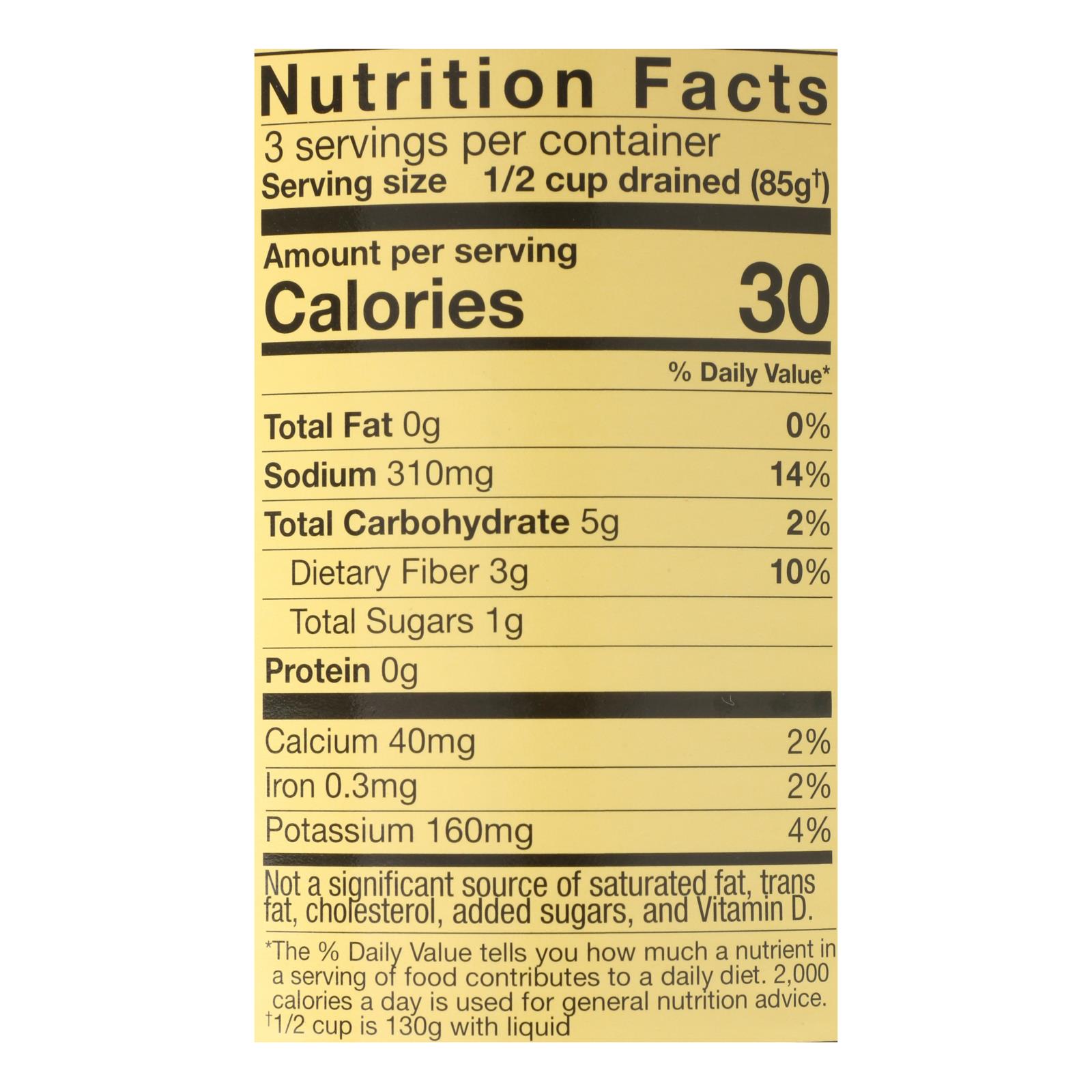 Reese - Artichokes Chopped - Case Of 12-14 Oz - Image 2