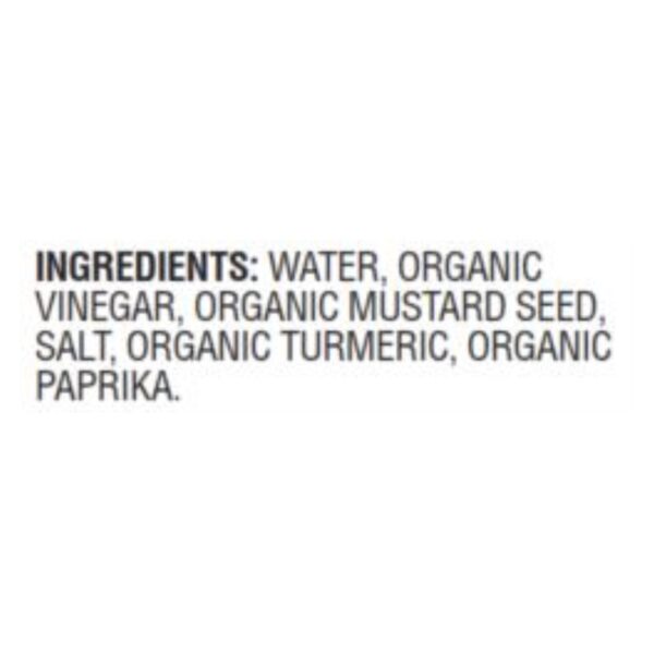 Woodstock Organic Yellow Mustard - Case Of 12 - 8 Oz - Image 2