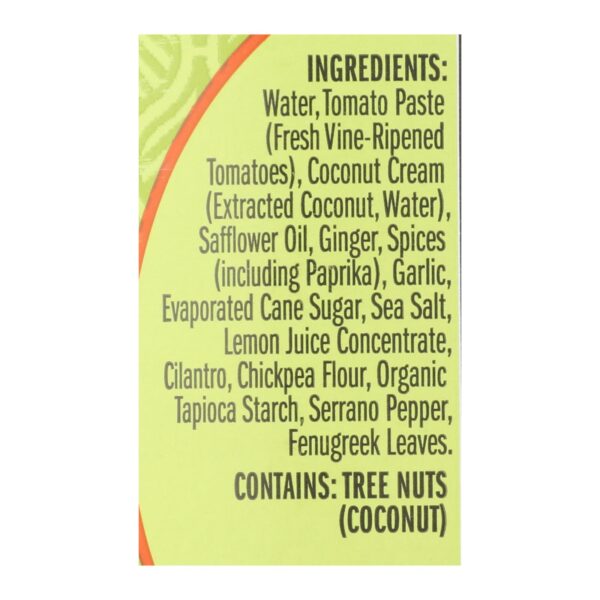 Maya Kaimal - Smmr Sauce Vgn Tikka Masala - Case Of 6 - 12.5 Oz - Image 2