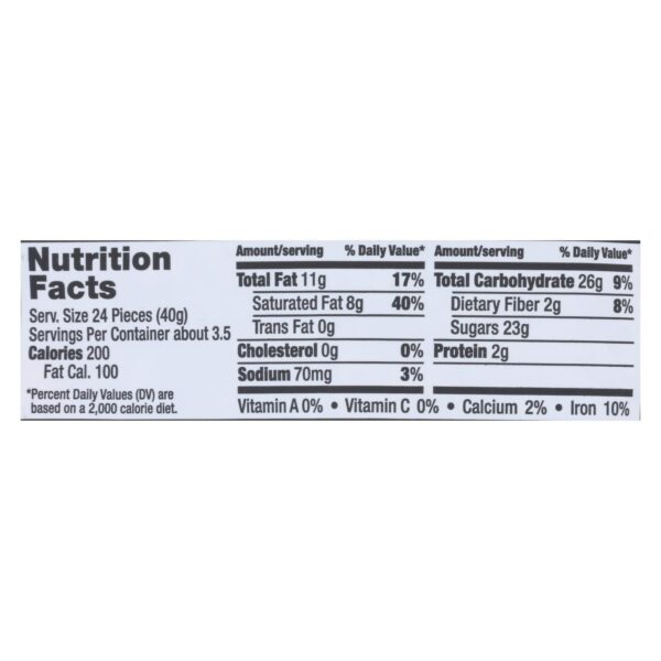 Little Secrets Dark Chocolate Candies - Peanut Butter - Case Of 8 - 5 Oz. - Image 2