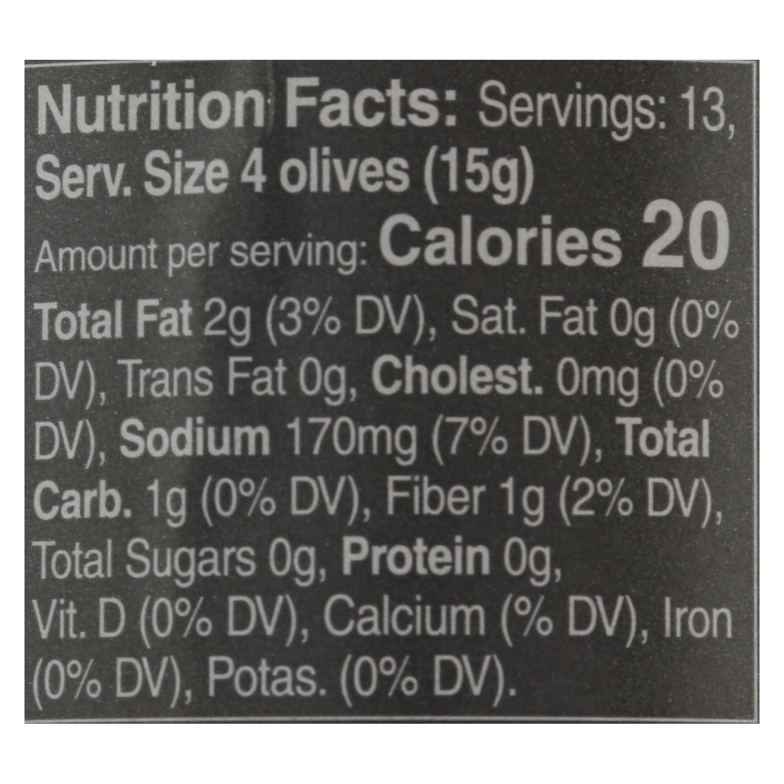 Mina - Olives Green Pitted - Case Of 6 - 12.5 Oz - Image 2