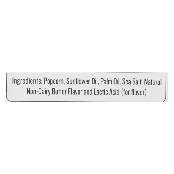 Skinnypop Popcorn - Popcorn Micro Butter 3pk - Case Of 12 - 3/2.8 Oz - Image 2