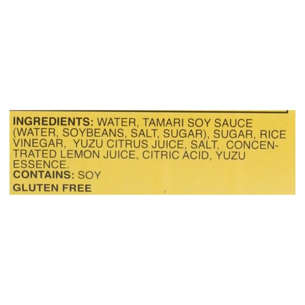 Marukan Yuzu Ponzu Premium Soy Dressing With Yuzu Citrus - Case Of 6 - 12 Fz - Image 2