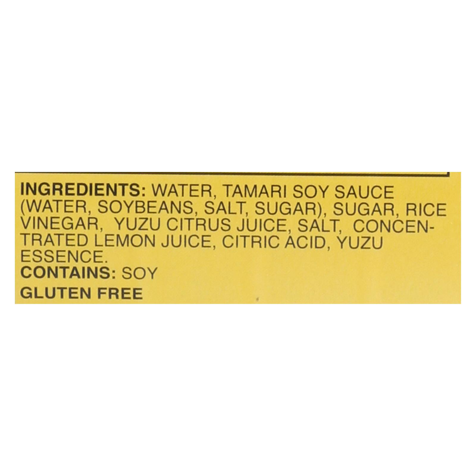 Marukan Yuzu Ponzu Premium Soy Dressing With Yuzu Citrus - Case Of 6 - 12 Fz - Image 2