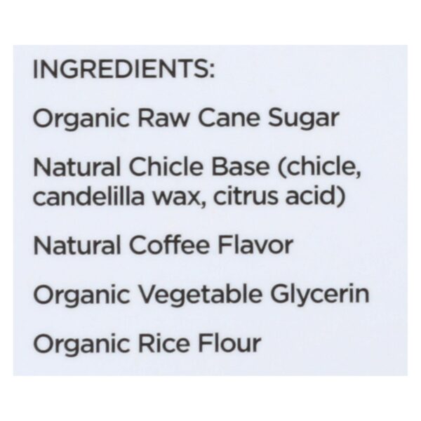 Simply Gum All Natural Gum - Coffee - Case Of 12 - 15 Count - Image 2