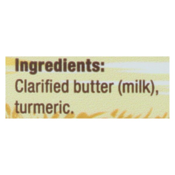 4th & Heart - Ghee - Turmeric Grass Fed - Case Of 6 - 9 Oz. - Image 2