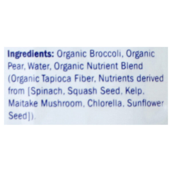 Cerebelly - Puree Broccoli Pear - Case Of 6-4 Oz - Image 2