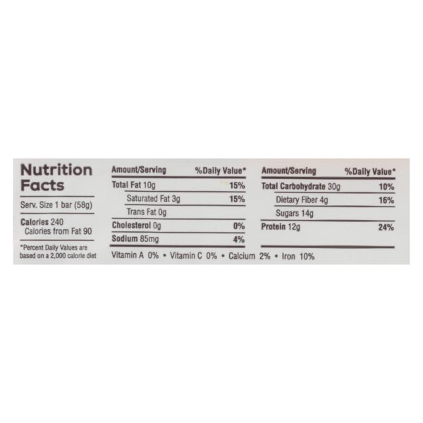 The Gluten Freeb Bar - Chocolate Peanut Butter - Gluten Free - Case Of 12 - 2.05 Oz - Image 2
