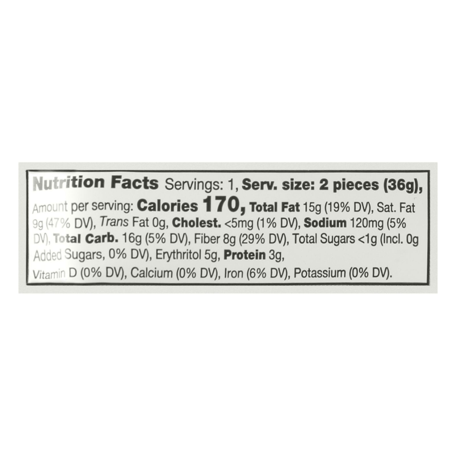 Lilys - Peanut Butter Cup Milk Chocolate 2 Pack - Case Of 12-1.25 Oz - Image 2