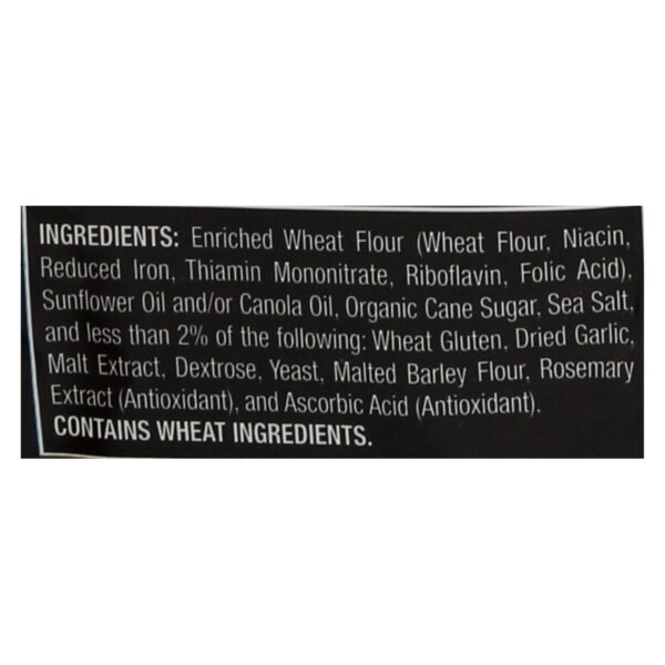 Stacy's Pita Chips Bagel Chips - Toastd Garlic - Case Of 12 - 7 Oz - Image 2