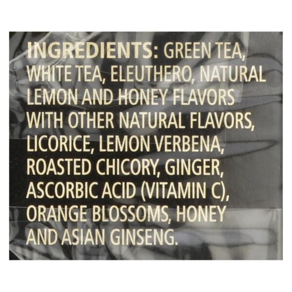 Celestial Seasonings Green Tea Honey Lemon Ginseng With White Tea - 20 Tea Bags - Case Of 6 - Image 2