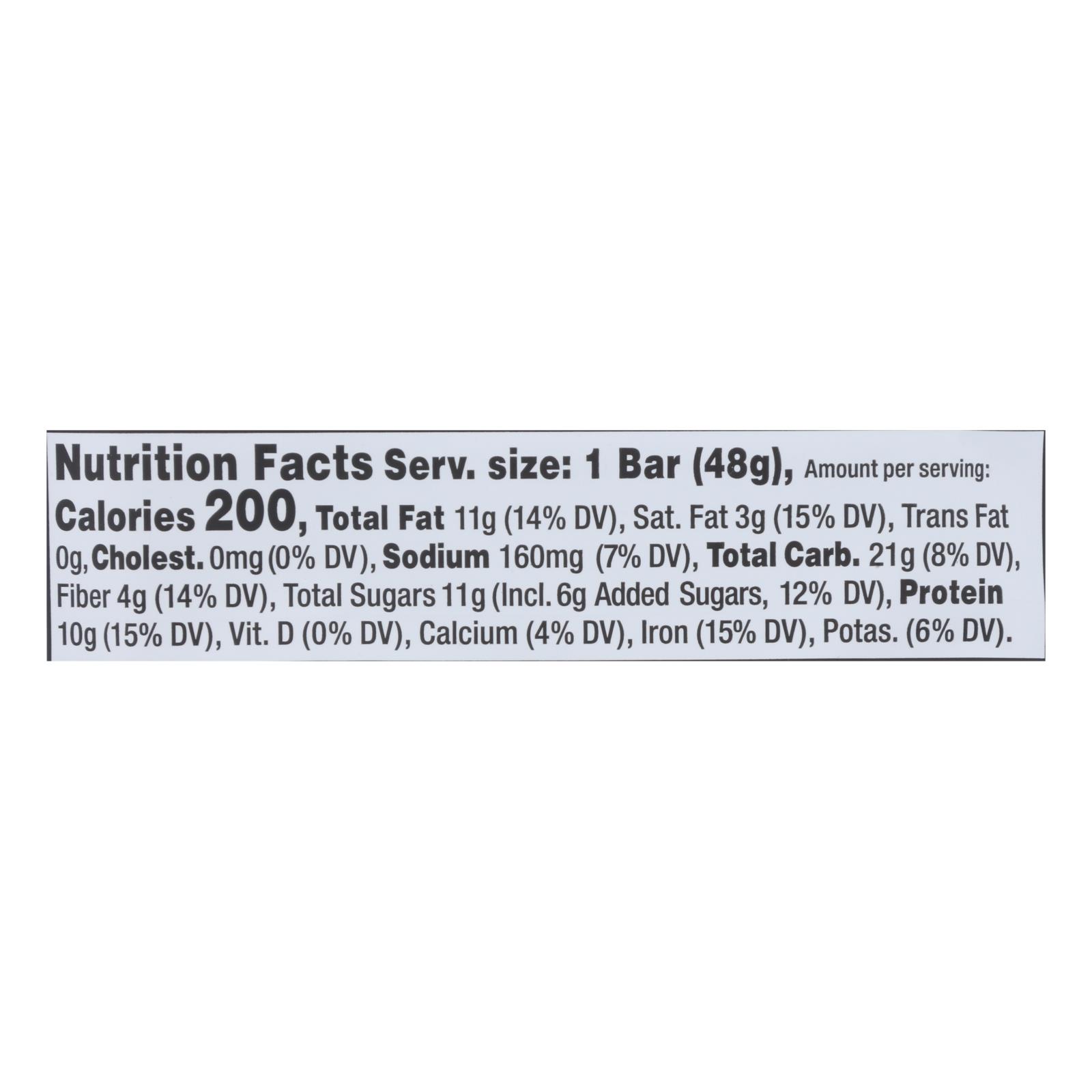 Quantum Energy Squares - Bar Caffe Mocha Almd Chip - Cs Of 8-1.69 Oz - Image 2