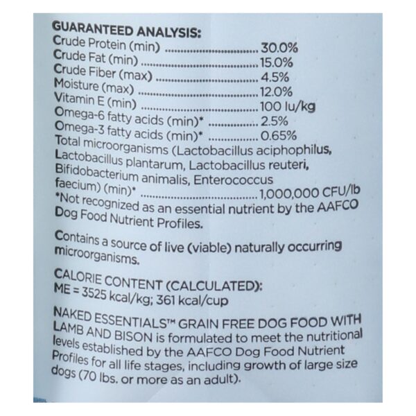 I And Love And You - Dog Kibble Lamb And Bison - Case Of 4-4 Lb - Image 2