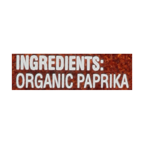 Simply Organic - Paprika Organic Ground - Case Of 6 - 2.96 Ounces - Image 2