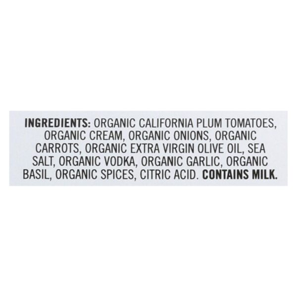 Sonoma Gourmet Vodka & Cream Pasta Sauce - Case Of 6 - 25 Oz - Image 2