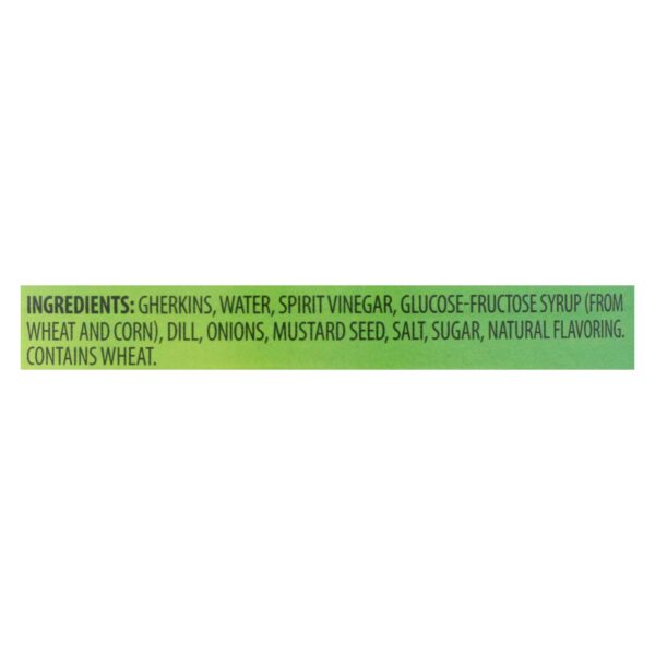 Kuhne Barrel Pickles - Case Of 6 - 34.2 Oz. - Image 2