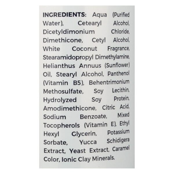 Zion Health Adama Minerals Anti Frizz Conditioner - White Coconut - 16 Fl Oz - Image 2