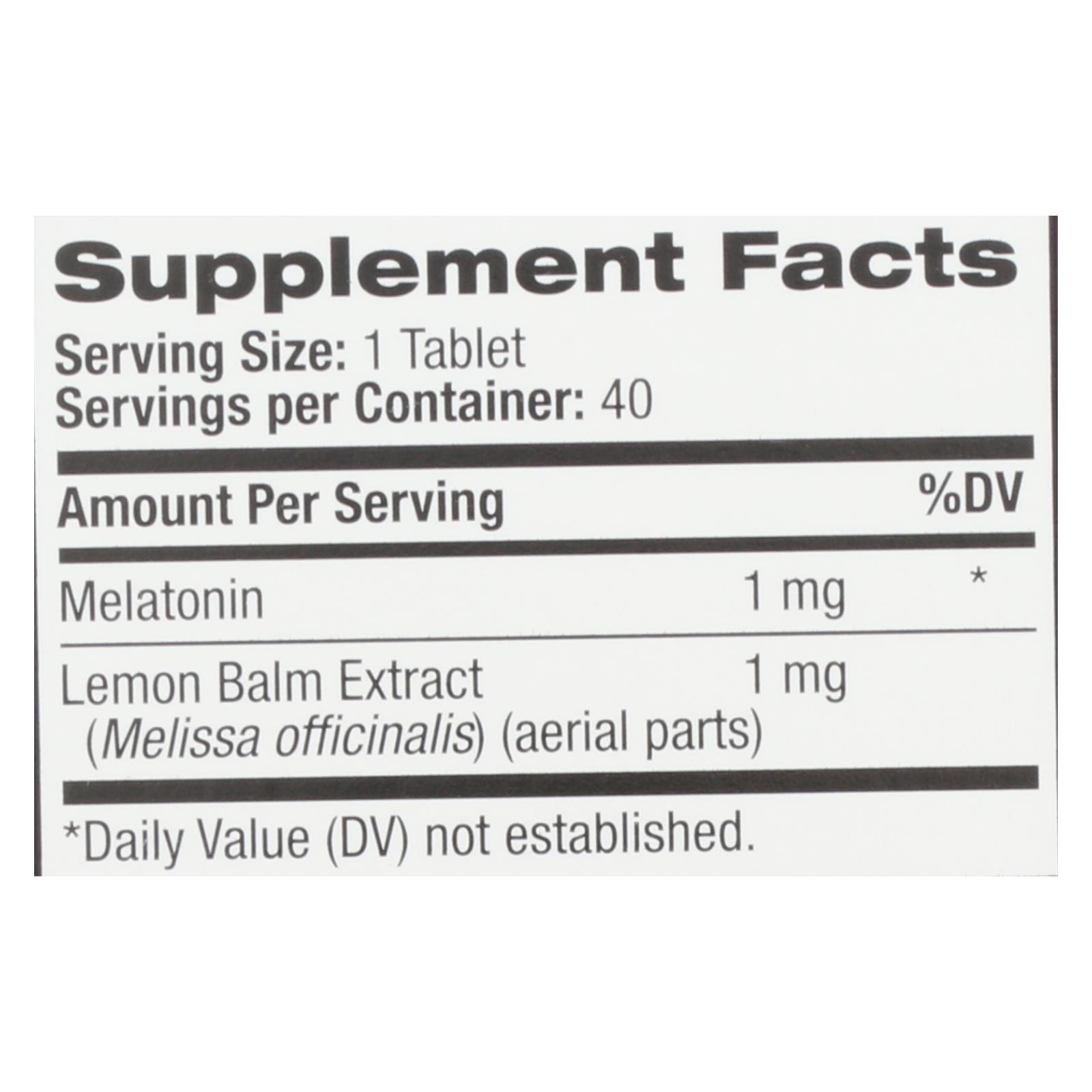 Natrol - Melatn Kids 1mg Fd Straw - 1 Each - 40 Tab - Image 2