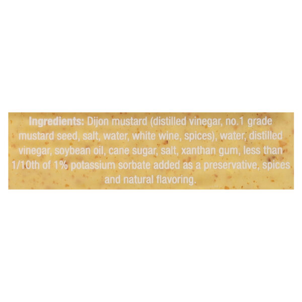 Unique Pretzels - Pretzel Dip Shrp Grmn Mst - Case Of 12 - 9 Oz - Image 2