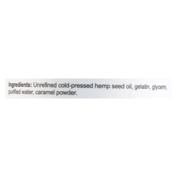 Manitoba Harvest Hemp Oil - 1000iu - 120 Sgel - Image 2
