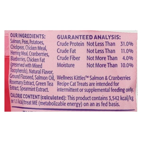 Wellness Pet Products - Cat Treat Kittles Slm&crn - Case Of 14 - 2 Oz - Image 2