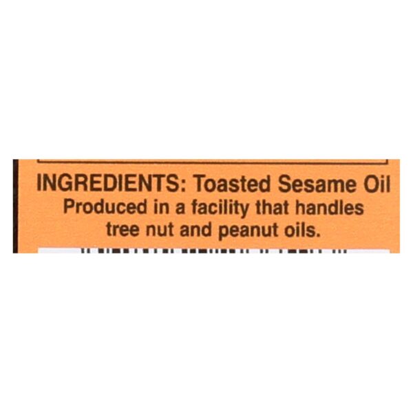 International Collection Sesame Oil - Toasted - Case Of 6 - 8.45 Fl Oz. - Image 2