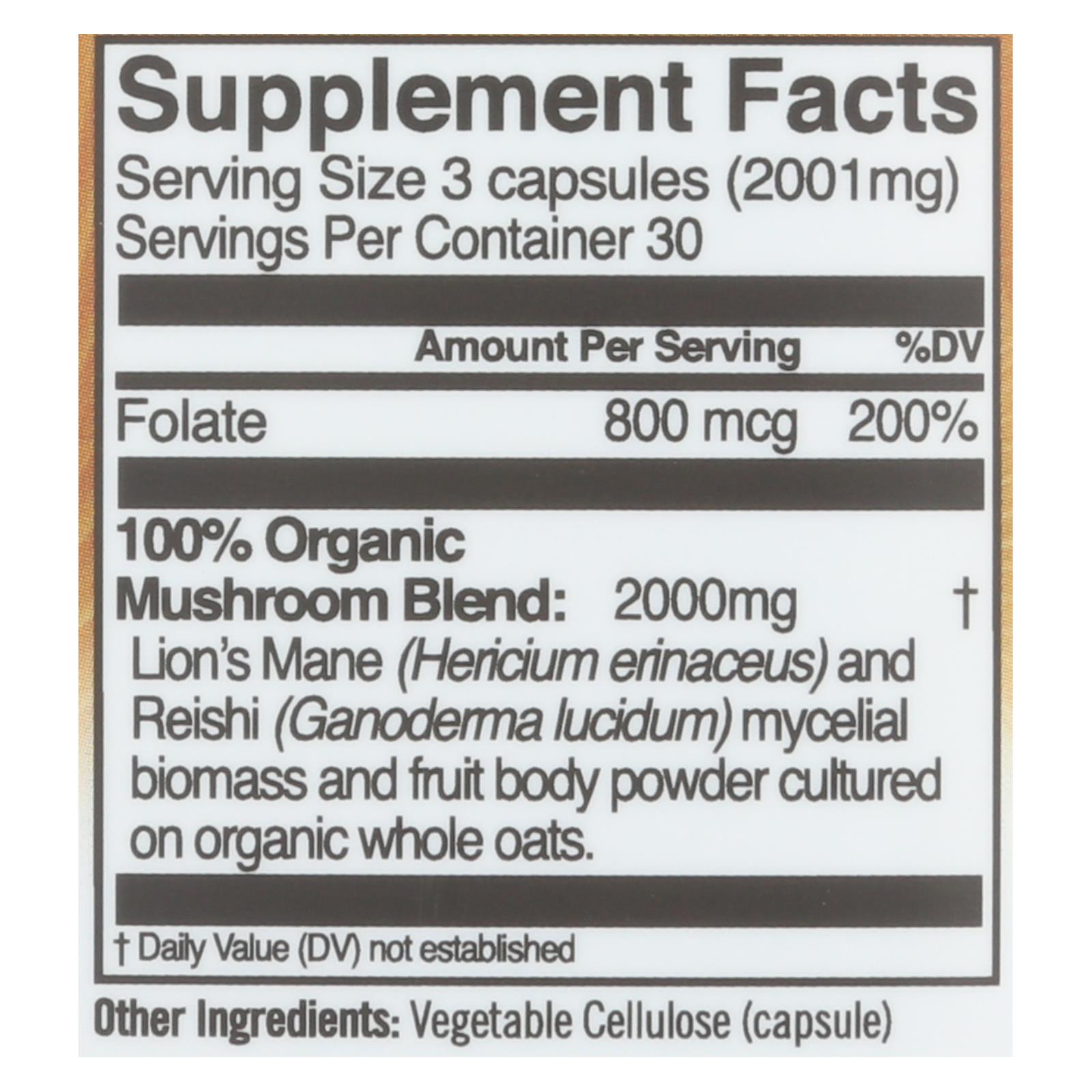 Om - Mush Sprfd Brain Fuel - 1 Each - 90 Ct - Image 2